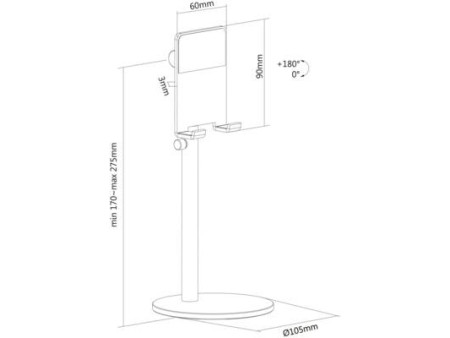 DS10200SL1 Phone Desk Stand